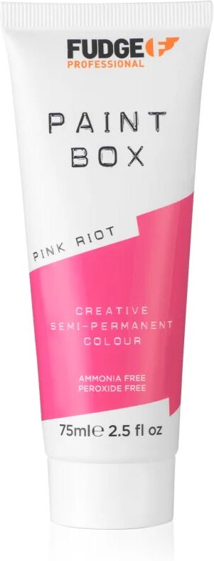 Fudge Paintbox semi-permanente coloration ton sur ton pour cheveux teinte Pink Riot 75 ml