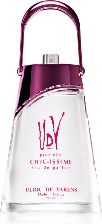 Ulric de Varens UDV Chic-issime Eau de Parfum pour femme 75 ml