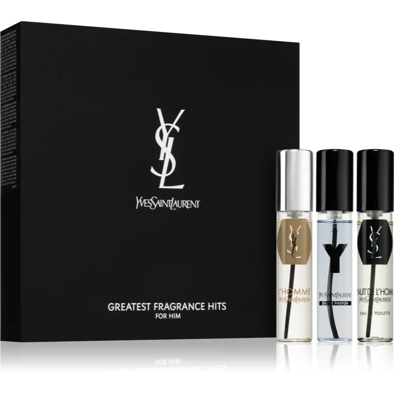 Yves Saint Laurent Greatest Fragrance Hits For Him coffret cadeau pour homme