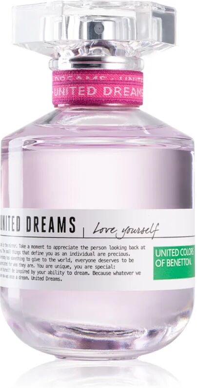 Benetton United Dreams for her Love Yourself Eau de Toilette pour femme 80 ml