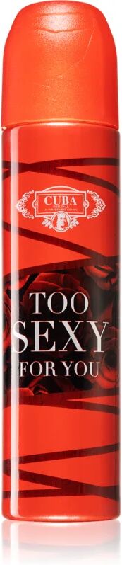 Cuba Too Sexy For You Eau de Parfum pour femme 100 ml