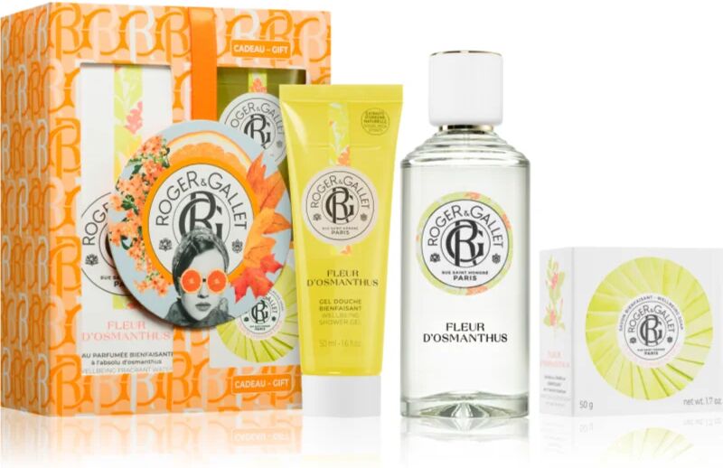 Roger & Gallet Autumn Set Fleur D’Osmanthus coffret cadeau pour femme