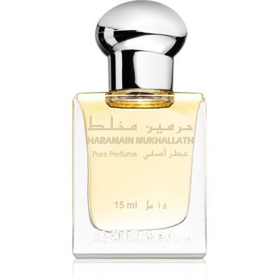 Al Haramain Mukhallath huile parfumée mixte 15 ml - Publicité Al Haramain Mukhallath huile parfumée mixte 15 ml - Publicité