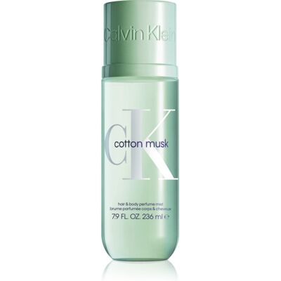 Calvin Klein CK Cotton Musk Brume Parfumée Corps et Cheveux mixte 236 ml - Publicité Calvin Klein CK Cotton Musk Brume Parfumée Corps et Cheveux mixte 236 ml - Publicité