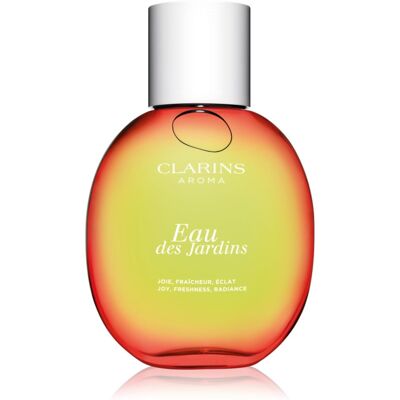 Clarins Eau des Jardins Parfum - Naturel, Frais, Harmonieux - Publicité Clarins Eau des Jardins Parfum - Naturel, Frais, Harmonieux - Publicité