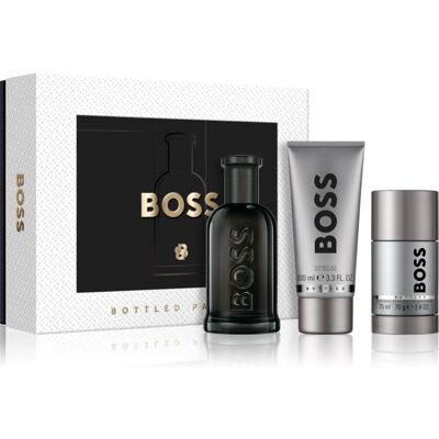 Hugo Boss BOSS Bottled Parfum Coffret cadeau pour homme - Publicité Hugo Boss BOSS Bottled Parfum Coffret cadeau pour homme - Publicité