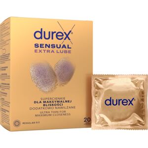 Durex Sensual Extra Lube préservatifs 20 pcs - Publicité Durex Sensual Extra Lube préservatifs 20 pcs - Publicité