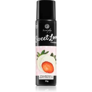 Secret play Sweet Love gel lubrifiant saveur Strawberry and White Chocolate 55 g - Publicité Secret play Sweet Love gel lubrifiant saveur Strawberry and White Chocolate 55 g - Publicité