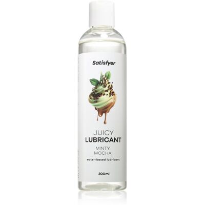 Satisfyer Juicy Lubricant gel lubrifiant saveur Minty Mocha 300 ml - Publicité Satisfyer Juicy Lubricant gel lubrifiant saveur Minty Mocha 300 ml - Publicité