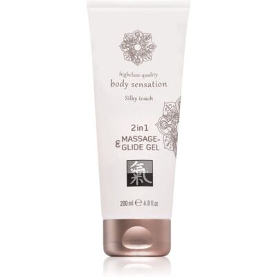 HOT Shiatsu Silky touch 2in1 gel massage et lubrifiant 200 ml - Publicité HOT Shiatsu Silky touch 2in1 gel massage et lubrifiant 200 ml - Publicité
