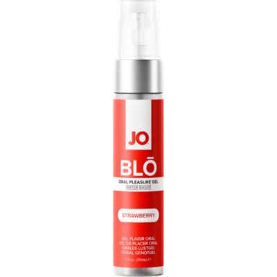 System JO BLŌ Oral Pleasure Gel gel rafraîchissant pour pénis Strawberry 30 ml - Publicité System JO BLŌ Oral Pleasure Gel gel rafraîchissant pour pénis Strawberry 30 ml - Publicité