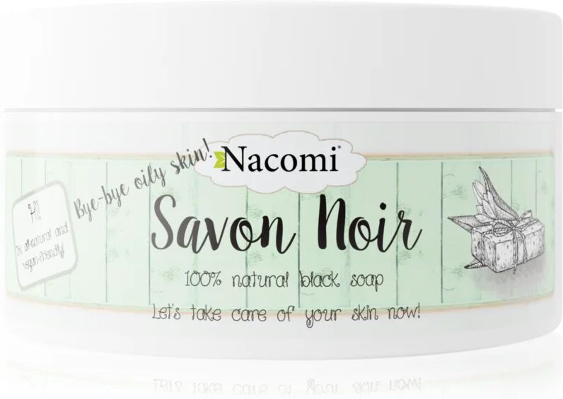 Nacomi Bye-Bye oily skin! savon noir visage et corps 120 g