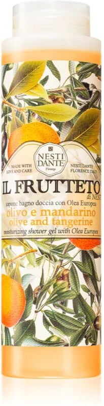 Nesti Dante Il Frutteto Olive and Tangerine gel de douche et bain moussant 300 ml