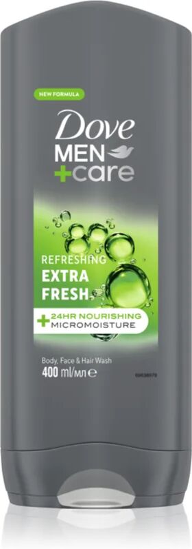 Dove Men+Care Extra Fresh gel de douche corps et visage 400 ml