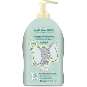 Disney Naturaverde Baby Ultra Delicate Wash gel de douche et shampoing 2 en 1 pour bébé 400 ml