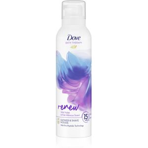 Dove Bath Therapy Renew mousse de douche Wild Violet & Pink Hibiscus 200 ml