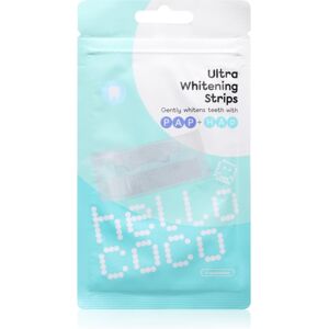 hello coco Ultra Whitening Strips bandes blanchissantes 5 pcs - Publicité hello coco Ultra Whitening Strips bandes blanchissantes 5 pcs - Publicité