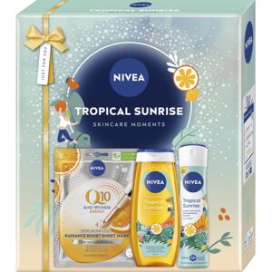 NIVEA Tropical Sunrise Coffret cadeau corps et visage - Publicité NIVEA Tropical Sunrise Coffret cadeau corps et visage - Publicité