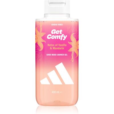 Adidas Vibes Get Comfy Gel douche mixte 400 ml - Publicité Adidas Vibes Get Comfy Gel douche mixte 400 ml - Publicité