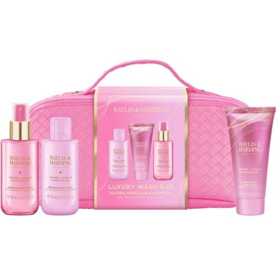 Baylis & Harding Jojoba, Vanilla & Almond Oil Coffret cadeau trousse de toilette - Publicité Baylis & Harding Jojoba, Vanilla & Almond Oil Coffret cadeau trousse de toilette - Publicité