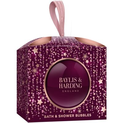 Baylis & Harding Wild Cherry & Vanilla bain moussant dans un coffret cadeau - Publicité Baylis & Harding Wild Cherry & Vanilla bain moussant dans un coffret cadeau - Publicité
