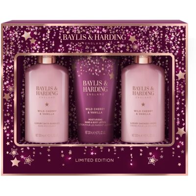 Baylis & Harding Wild Cherry & Vanilla Coffret cadeau pour le bain - Publicité Baylis & Harding Wild Cherry & Vanilla Coffret cadeau pour le bain - Publicité