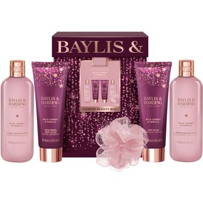 Baylis & Harding Wild Cherry & Vanilla Coffret cadeau corps - Publicité Baylis & Harding Wild Cherry & Vanilla Coffret cadeau corps - Publicité