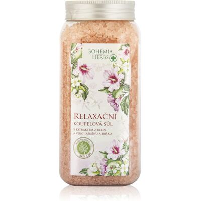 Bohemia Gifts Bohemia Herbs Jasmine & Hibiscus sel de bain 900 g - Publicité Bohemia Gifts Bohemia Herbs Jasmine & Hibiscus sel de bain 900 g - Publicité
