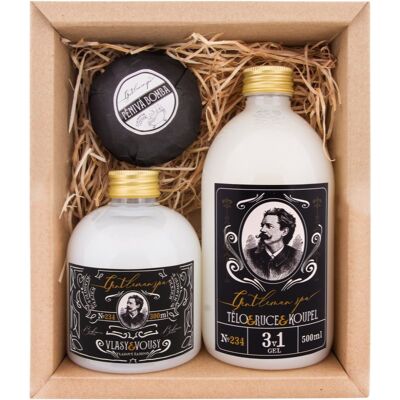 Coffret Spa pour hommes de Bohemia Gifts & Cosmetics - Publicité Coffret Spa pour hommes de Bohemia Gifts & Cosmetics - Publicité