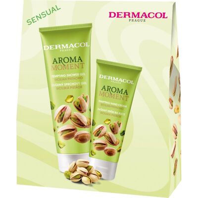 Dermacol Aroma Moment Sicilian Pistachio Coffret cadeau corps - Publicité Dermacol Aroma Moment Sicilian Pistachio Coffret cadeau corps - Publicité