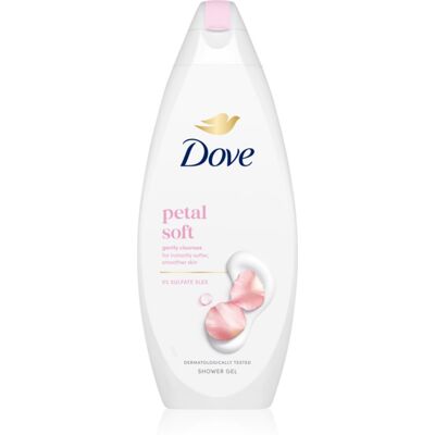 Dove Petal Soft Gel Douche - Hydratant & Nourrissant - Publicité Dove Petal Soft Gel Douche - Hydratant & Nourrissant - Publicité