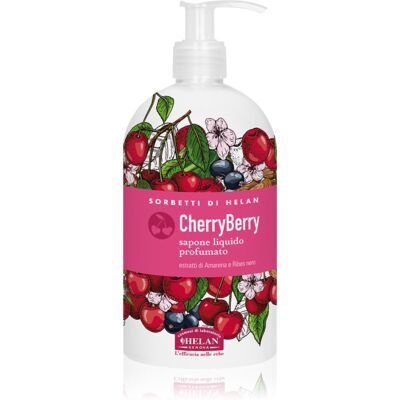 Helan CherryBerry savon liquide doux pour les mains 500 ml - Publicité Helan CherryBerry savon liquide doux pour les mains 500 ml - Publicité