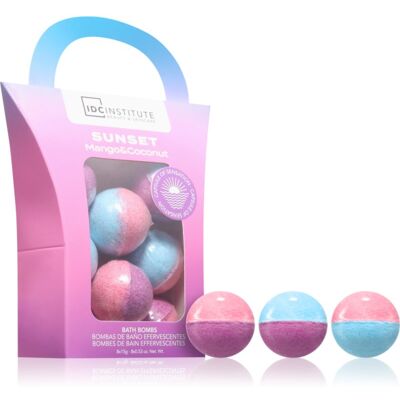 IDC Institute Cocktail Bar bombe de bain teinte Sunset 8x15 g - Publicité IDC Institute Cocktail Bar bombe de bain teinte Sunset 8x15 g - Publicité