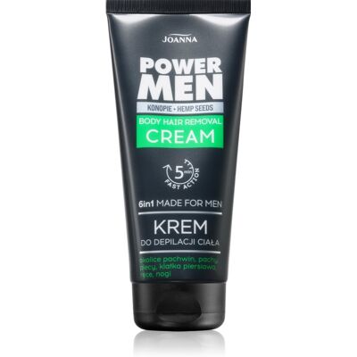 Joanna Power Men Body Hair Removal crème dépilatoire pour homme 150 ml - Publicité Joanna Power Men Body Hair Removal crème dépilatoire pour homme 150 ml - Publicité