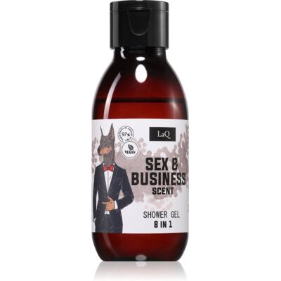 LaQ Sex & Bussiness gel de douche rafraîchissant 8 en 1 100 ml - Publicité LaQ Sex & Bussiness gel de douche rafraîchissant 8 en 1 100 ml - Publicité