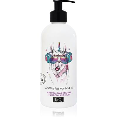 LaQ Music Purifies Lama 2-en-1 Shampoo et Gel Douche - Unisexe - Publicité LaQ Music Purifies Lama 2-en-1 Shampoo et Gel Douche - Unisexe - Publicité