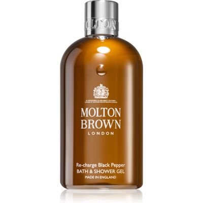 Gel Douche Re-Charge Black Pepper de Molton Brown - Énergisant pour Hommes - Publicité Gel Douche Re-Charge Black Pepper de Molton Brown - Énergisant pour Hommes - Publicité