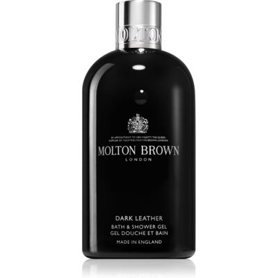 Molton Brown Dark Leather Gel douche et bain - Gel douche et bain - Publicité Molton Brown Dark Leather Gel douche et bain - Gel douche et bain - Publicité