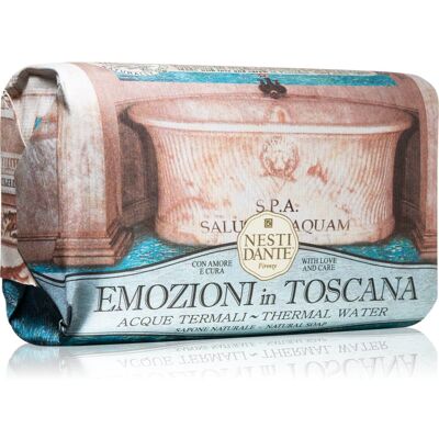 Nesti Dante Emozioni in Toscana Thermal Water savon naturel 250 g - Publicité Nesti Dante Emozioni in Toscana Thermal Water savon naturel 250 g - Publicité