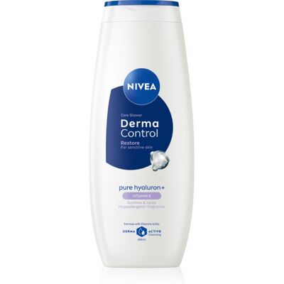 NIVEA Derma Control Restore gel douche hydratant à l'acide hyaluronique 500 ml - Publicité NIVEA Derma Control Restore gel douche hydratant à l'acide hyaluronique 500 ml - Publicité