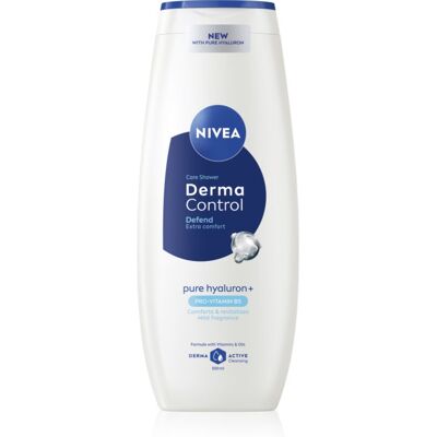 NIVEA Derma Control Defend gel douche traitant à l'acide hyaluronique 500 ml - Publicité NIVEA Derma Control Defend gel douche traitant à l'acide hyaluronique 500 ml - Publicité