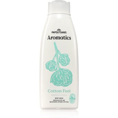 PAPOUTSANIS Aromatics Cotton Feel Gel Douche Femmes - 650 ml - Publicité PAPOUTSANIS Aromatics Cotton Feel Gel Douche Femmes - 650 ml - Publicité