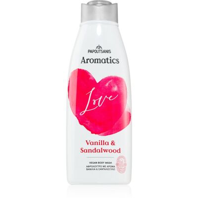 PAPOUTSANIS Aromatics Love 600ml Gel douche - Gel douche - Publicité PAPOUTSANIS Aromatics Love 600ml Gel douche - Gel douche - Publicité