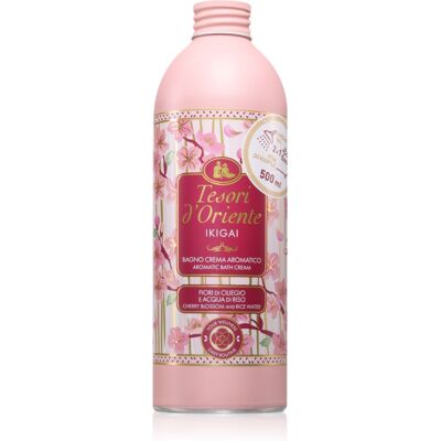 Tesori d'oriente Ikigai Fleurs de Cerisier & Eau de Riz Mousse de Bain Aromatique - Bagnocrema - Publicité Tesori d'oriente Ikigai Fleurs de Cerisier & Eau de Riz Mousse de Bain Aromatique - Bagnocrema - Publicité