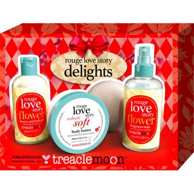 Treaclemoon Rouge Love Story Delights Coffret cadeau pour femme - Publicité Treaclemoon Rouge Love Story Delights Coffret cadeau pour femme - Publicité
