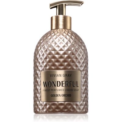 Vivian Gray Golden Orchid Gel Lavant - Hand Wash - Publicité Vivian Gray Golden Orchid Gel Lavant - Hand Wash - Publicité