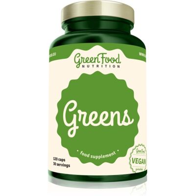 GreenFood Nutrition Greens capsules pour votre bien-être 112 g - Publicité GreenFood Nutrition Greens capsules pour votre bien-être 112 g - Publicité