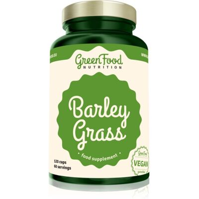 GreenFood Nutrition Barley Grass capsules aux effets antioxydants 110 g - Publicité GreenFood Nutrition Barley Grass capsules aux effets antioxydants 110 g - Publicité