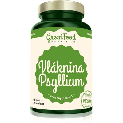 GreenFood Nutrition Psylium capsules pour favoriser la digestion 96 cps - Publicité GreenFood Nutrition Psylium capsules pour favoriser la digestion 96 cps - Publicité