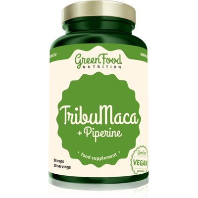GreenFood Nutrition TribuMaca + Piperine - Complément alimentaire - Publicité GreenFood Nutrition TribuMaca + Piperine - Complément alimentaire - Publicité